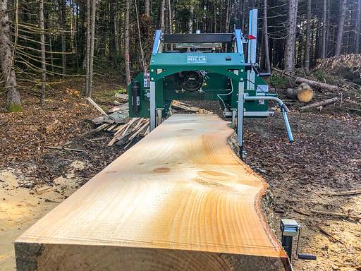 Milling Pine, First Snow & New Tools