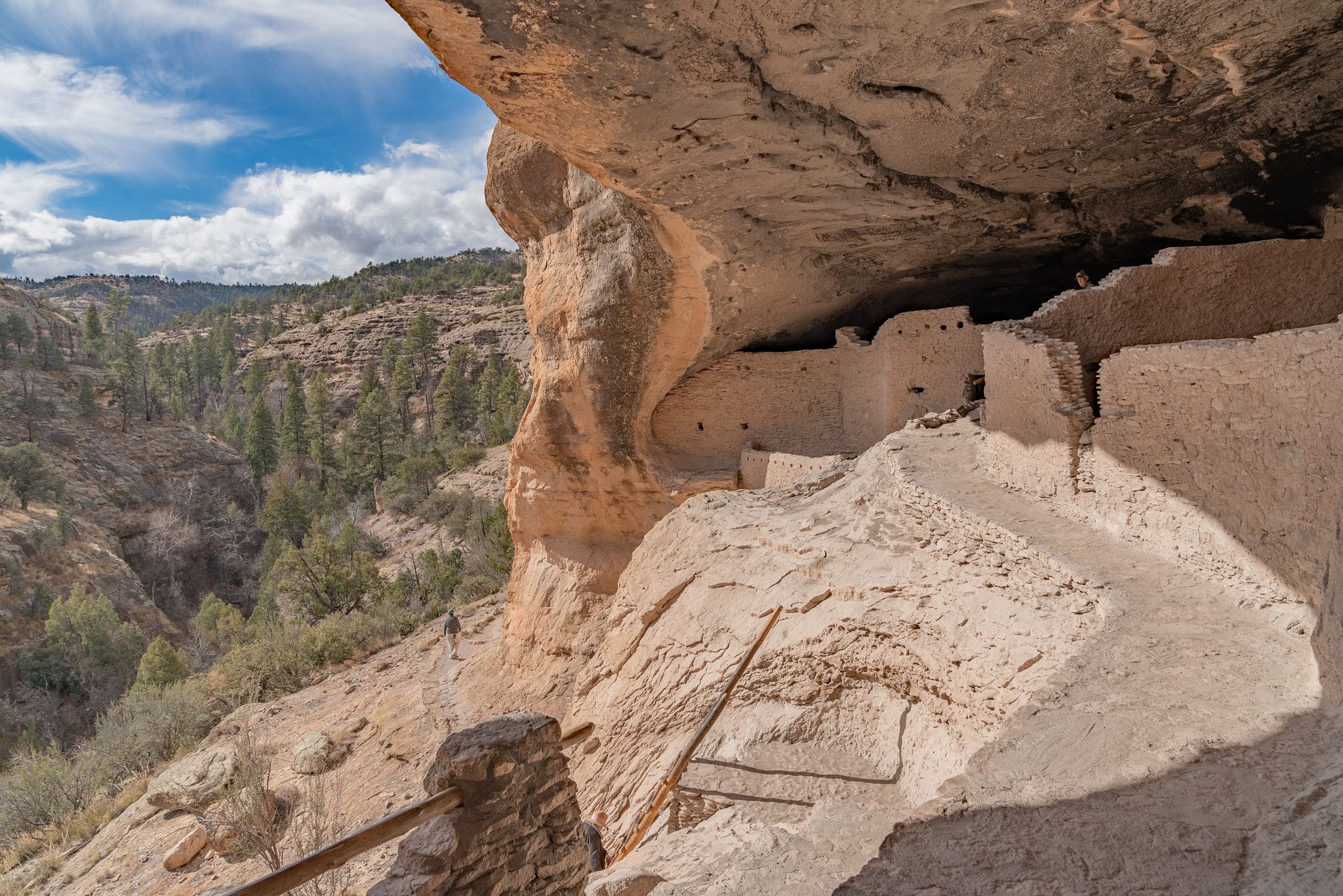 Gila Cliff Dwellings National Monument Home Of The Mogollon Adventurous Way