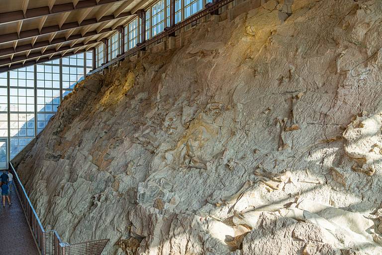 Quarry Exhibit Hall Wall